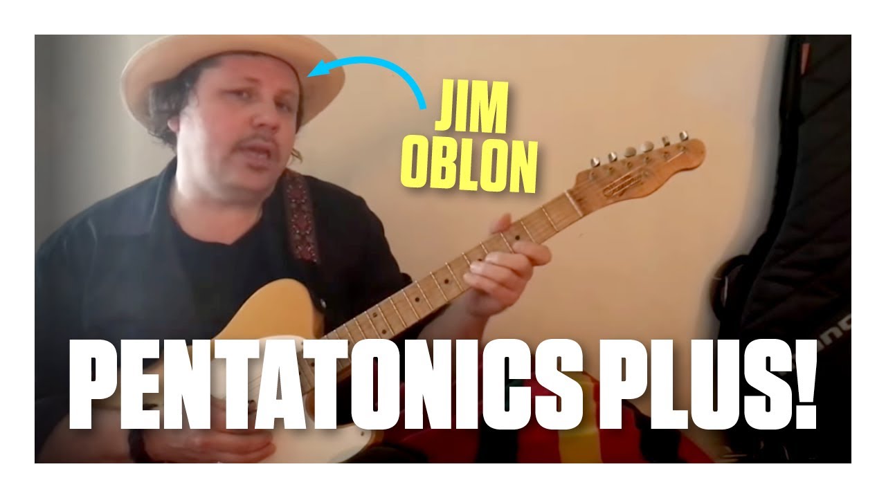 Jim Oblon: Combining major and minor pentatonics with chromatics - YouTube