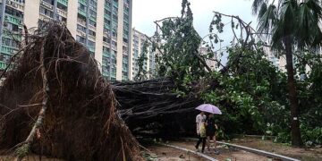 At least 15 killed as typhoon rains cause deadly flooding in Taiwan